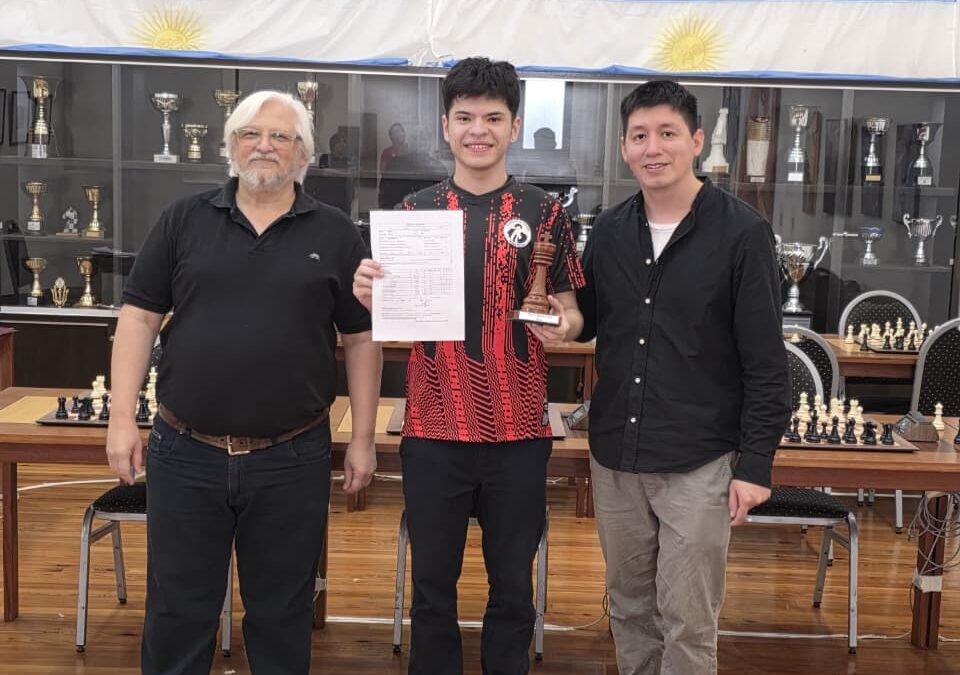 Paraguay rompe expectativas en el BA Chess Title con Melián Campeón y Almirón en el tercer puesto